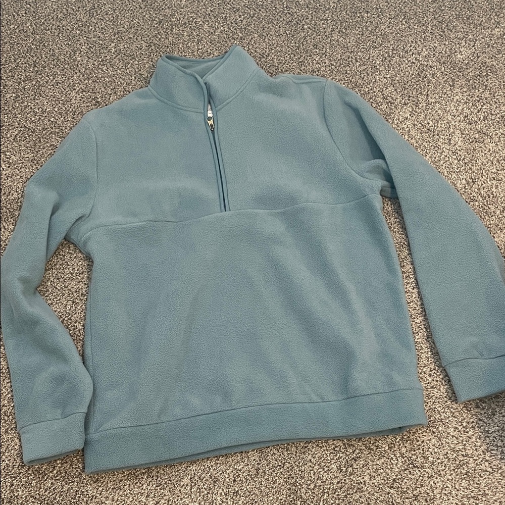 GAP Women's Blue Half-Zip Sweatshirt